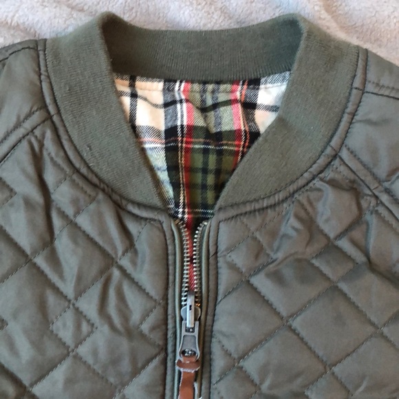 Forever 21 - Juniors Small Jacket Reversable - Picture 2 of 4